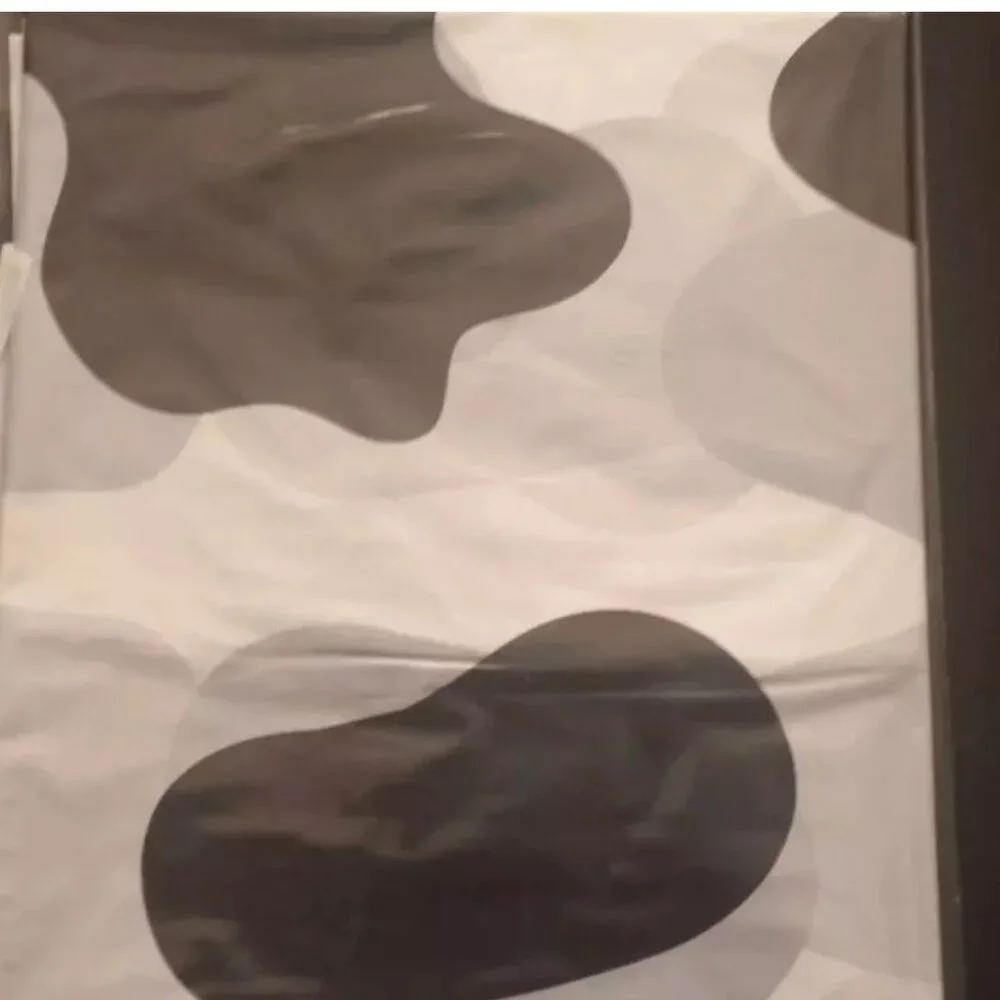 3 Birthday Party Cow Spots Farm Plastic Table Cover Cow Print 54 x 72 Farm Party